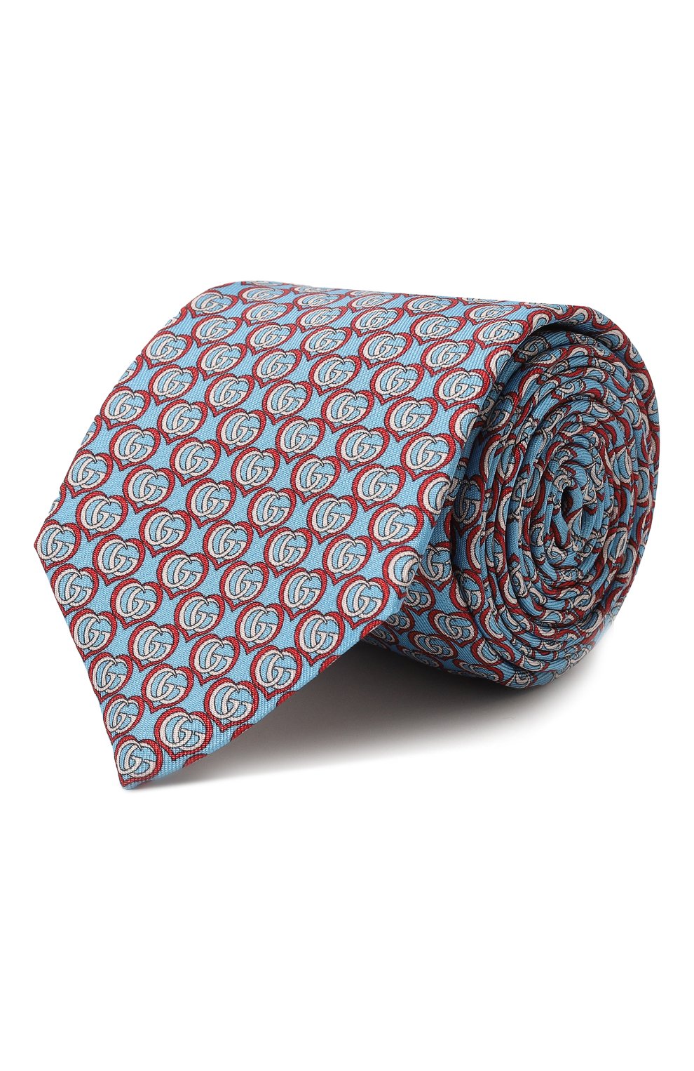 Шелковый галстук GUCCI, арт. 597236 4E001, фото 1