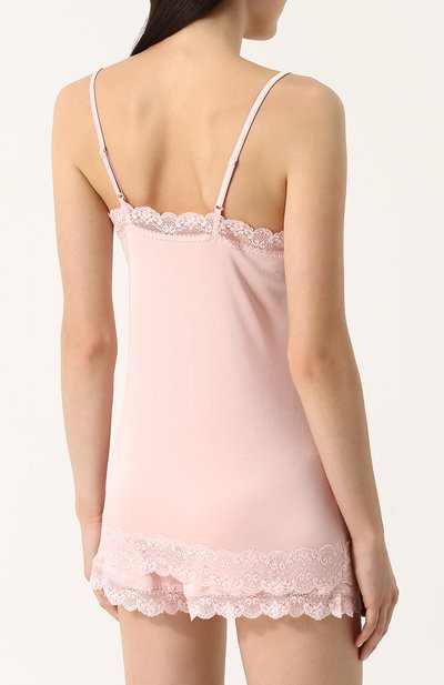 Топ на тонких бретельках с кружевной отделкой MEY, арт. 45224, фото 4