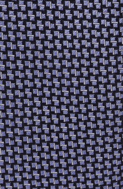 Шелковый галстук CANALI синего цвета по цене 23150 руб., арт. 18/HJ04556, фото 4 Шелковый галстук CANALI, арт. 18/HJ04556, фото 4