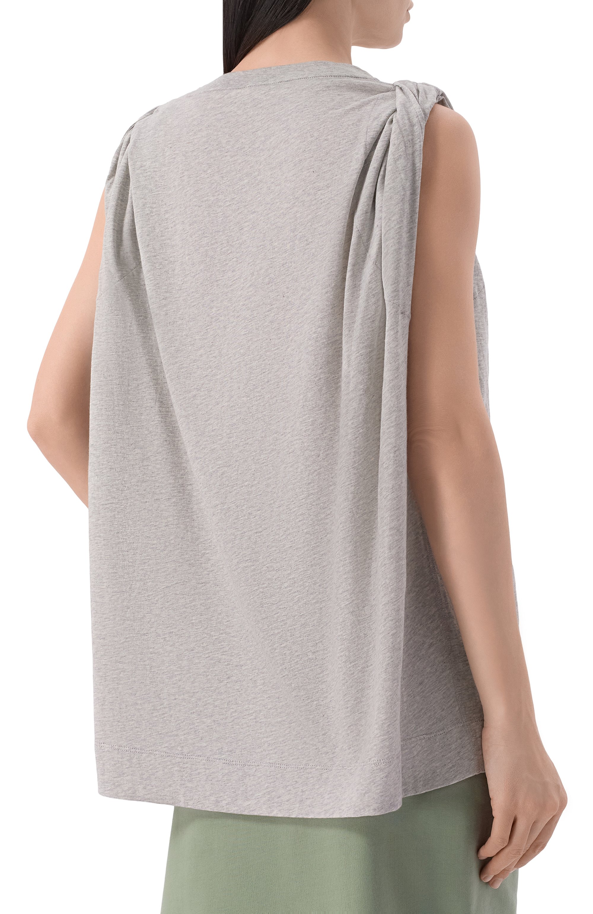 Хлопковый топ DRIES VAN NOTEN, арт. 011130/3606, фото 4