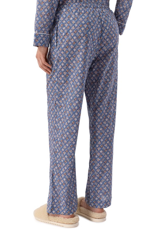 Хлопковая пижама Derek Rose 2012/LEDB091 Синий  2012/LEDB091 Фото 6