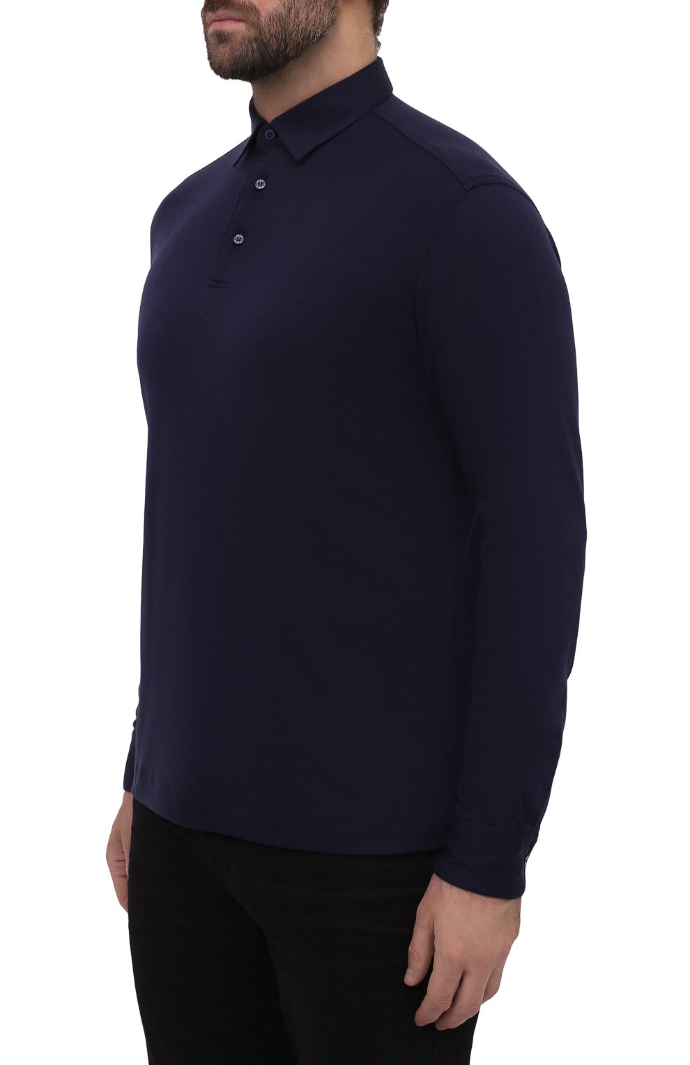 Шерстяное поло ZILLI SPORT, арт. MFW-66030-000/0012, фото 3