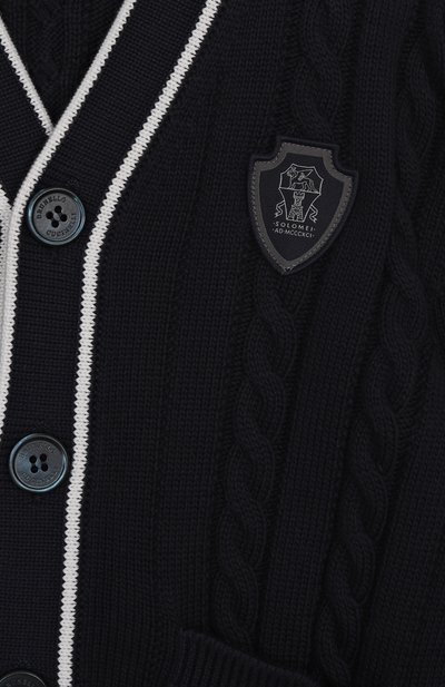 Хлопковый кардиган BRUNELLO CUCINELLI, арт. B2873836TA, фото 3