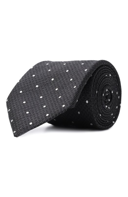 Шелковый галстук Giorgio Armani GM000800/TE13659 Чёрный GM000800/TE13659