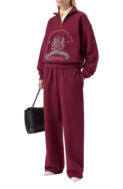 Хлопковый анорак PLANTA ROSA бордового цвета по цене 26200 руб., арт. PR/A1/VINTAGE/470, фото 5 Хлопковый анорак PLANTA ROSA, арт. PR/A1/VINTAGE/470, фото 5