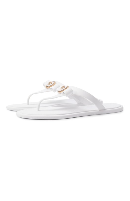 Шлепанцы Gianni Ribbon Versace 1018789/1A10983 Белый 1018789/1A10983