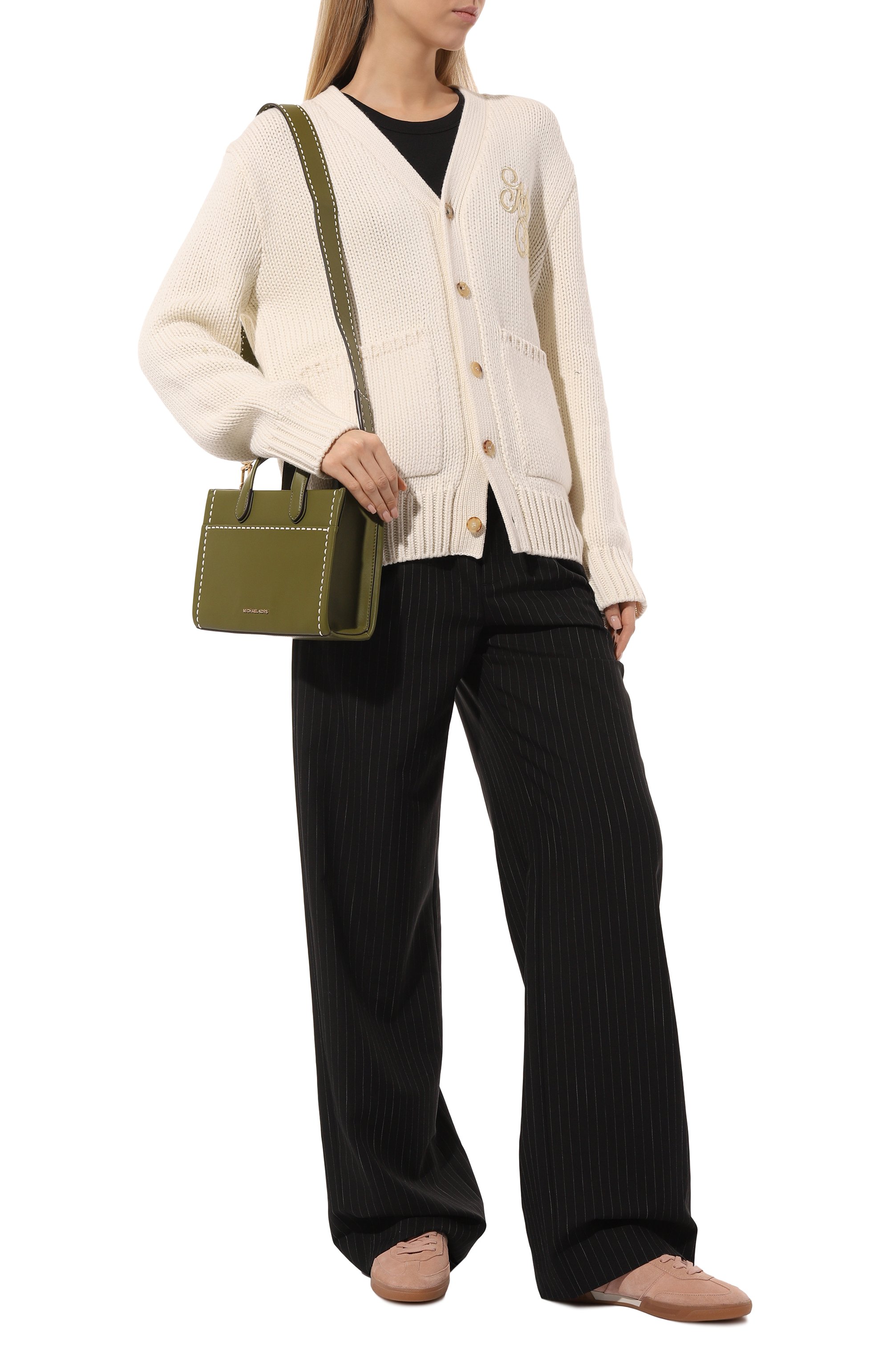 Сумка gigi small MICHAEL MICHAEL KORS хаки цвета по цене 31950 руб., арт. 30T4G3GM5L, фото 7 Сумка gigi small MICHAEL MICHAEL KORS, арт. 30T4G3GM5L, фото 7