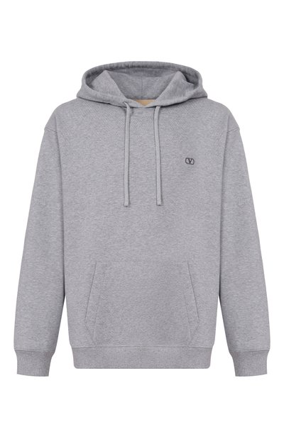 Мужской хлопковое худи VALENTINO, арт. 9V3MF30K/BMN