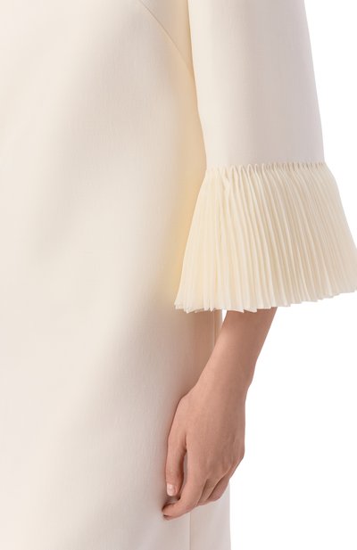 Платье из шерсти и шелка VALENTINO, арт. 8B0VAKF5/1CF, фото 4