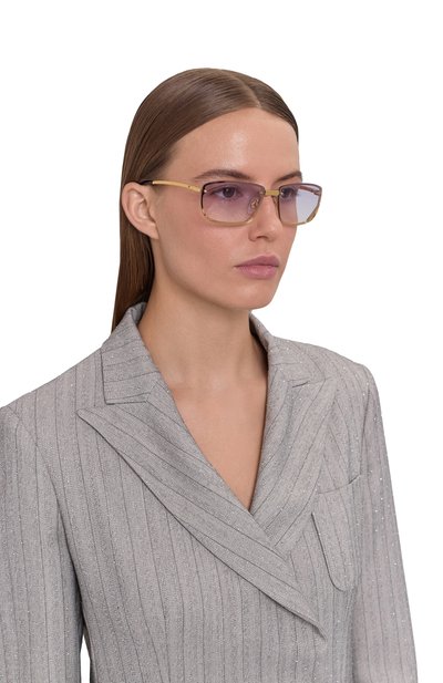 Солнцезащитные очки VINTAGE FRAMES, арт. VF CELEBRITY 24KT G0LD/LIGHT PURPLE, фото 3