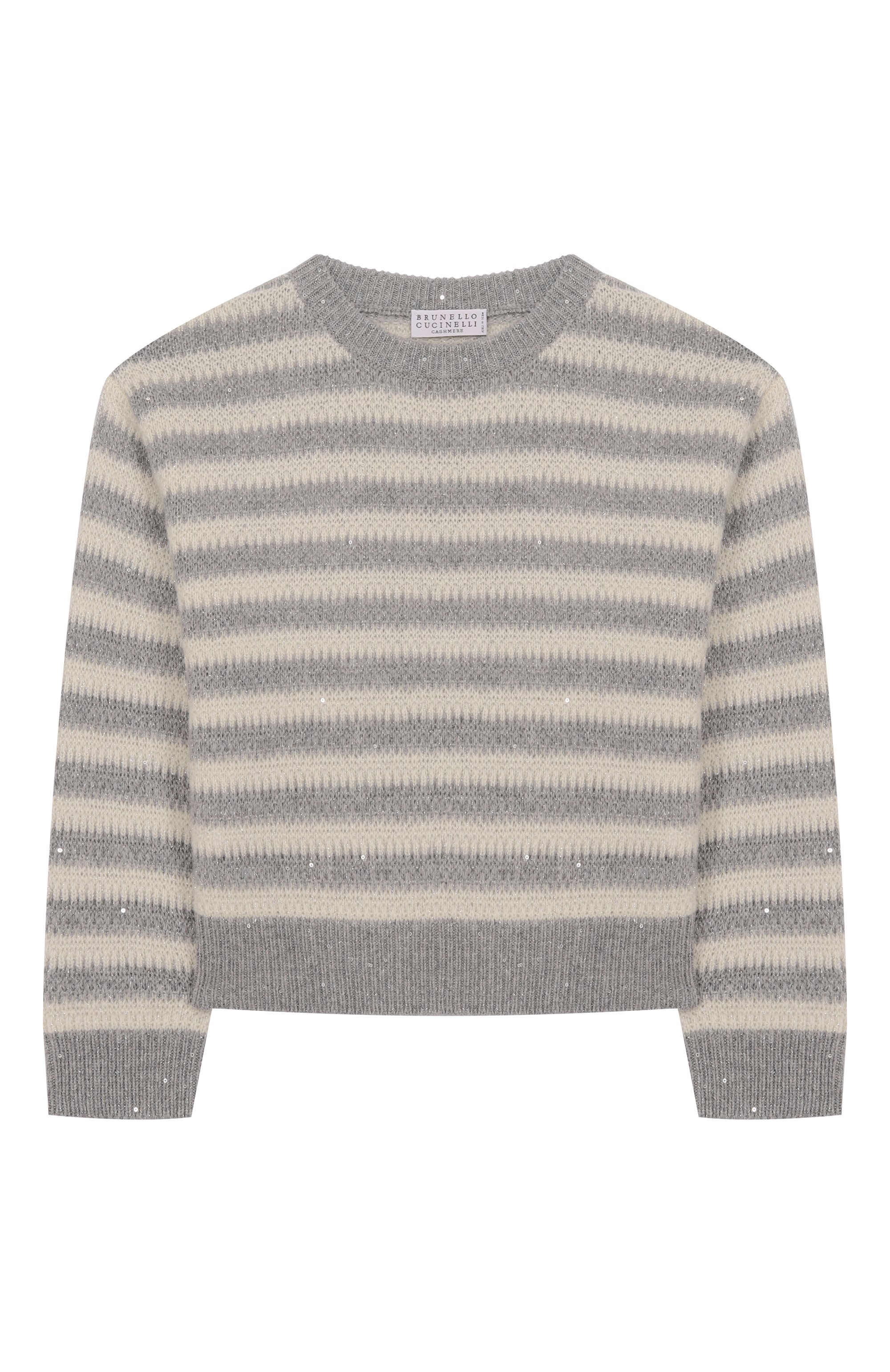 Свитер из кашемира и шерсти BRUNELLO CUCINELLI, арт. BBMM76900C, фото 1