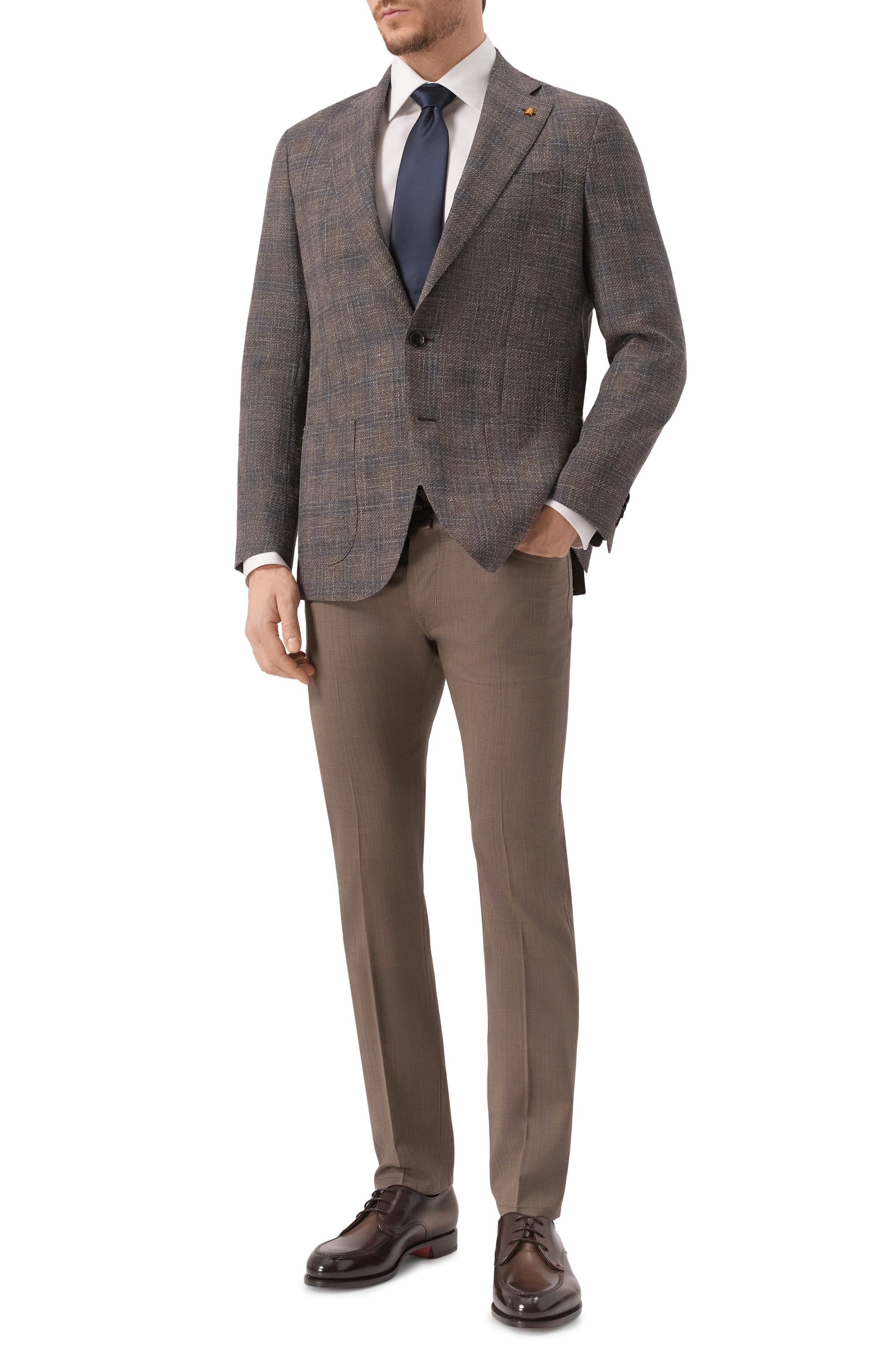 Шерстяные брюки JACOB COHEN, арт. 25E P/JUM_QW004 001 S3794 RW, фото 2