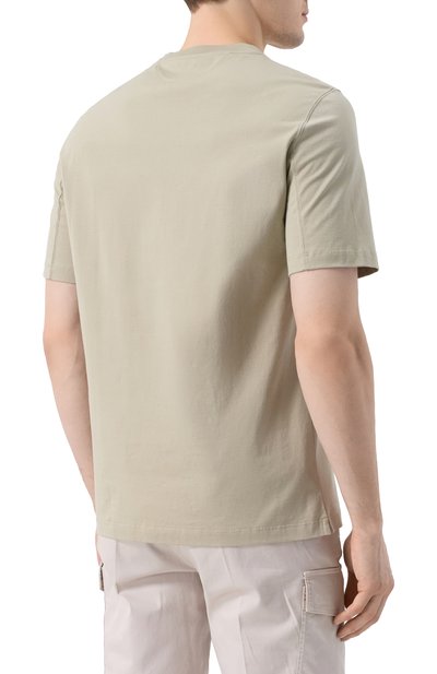 Хлопковая футболка BRUNELLO CUCINELLI, арт. M0B138482P, фото 4