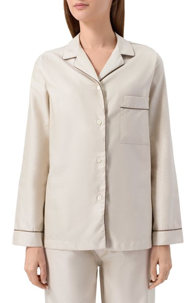 Хлопковая пижама FRETTE, арт. 25100586 00F 00946, фото 3