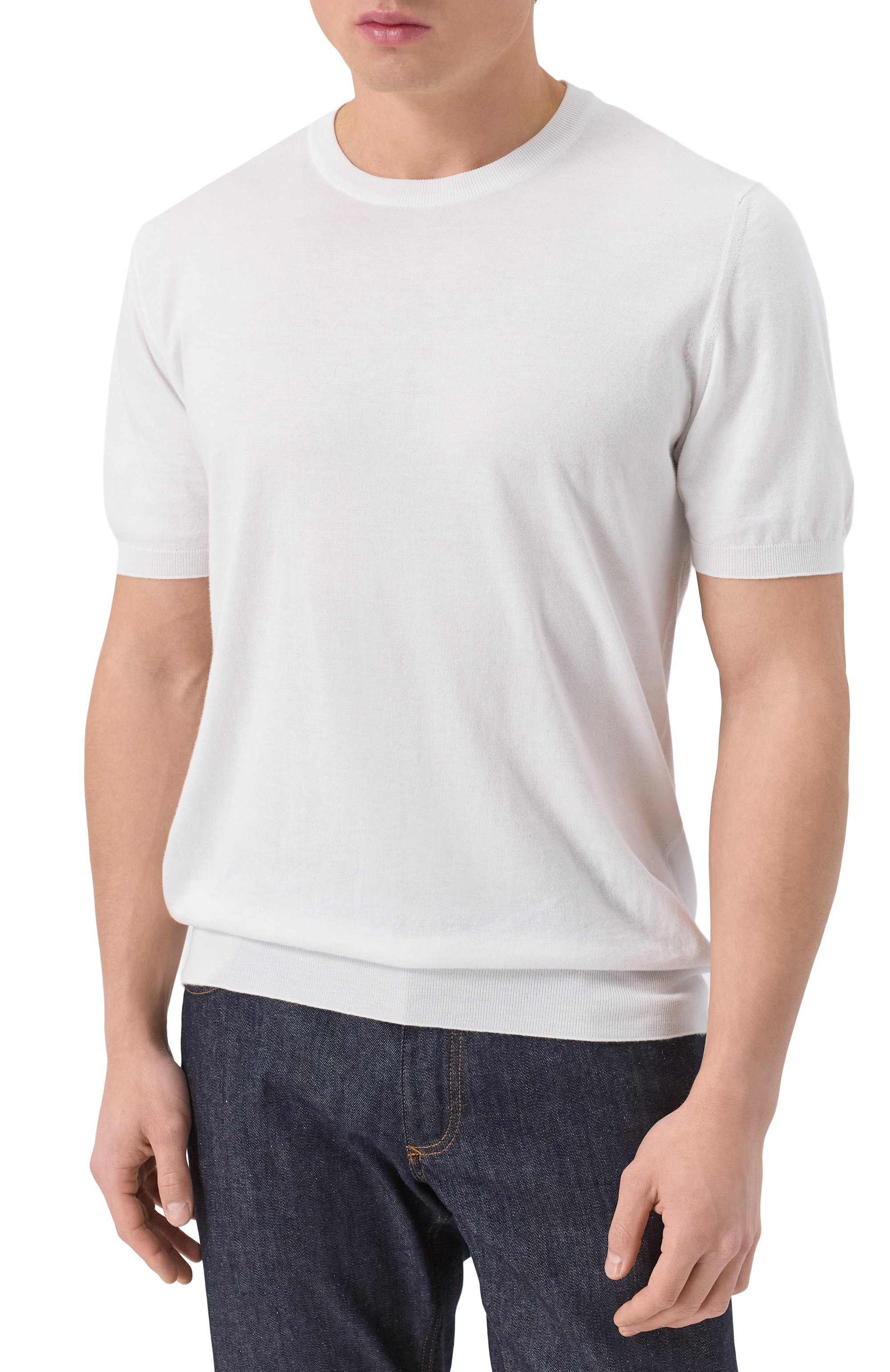 Хлопковый джемпер KITON, арт. UMKXX3740C, фото 3