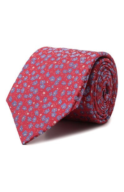 Мужской шелковый галстук KITON, арт. UCRVKLC01H13