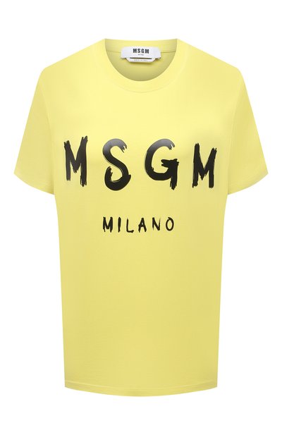 Женская хлопковая футболка MSGM, арт. 3042MDM160 217498
