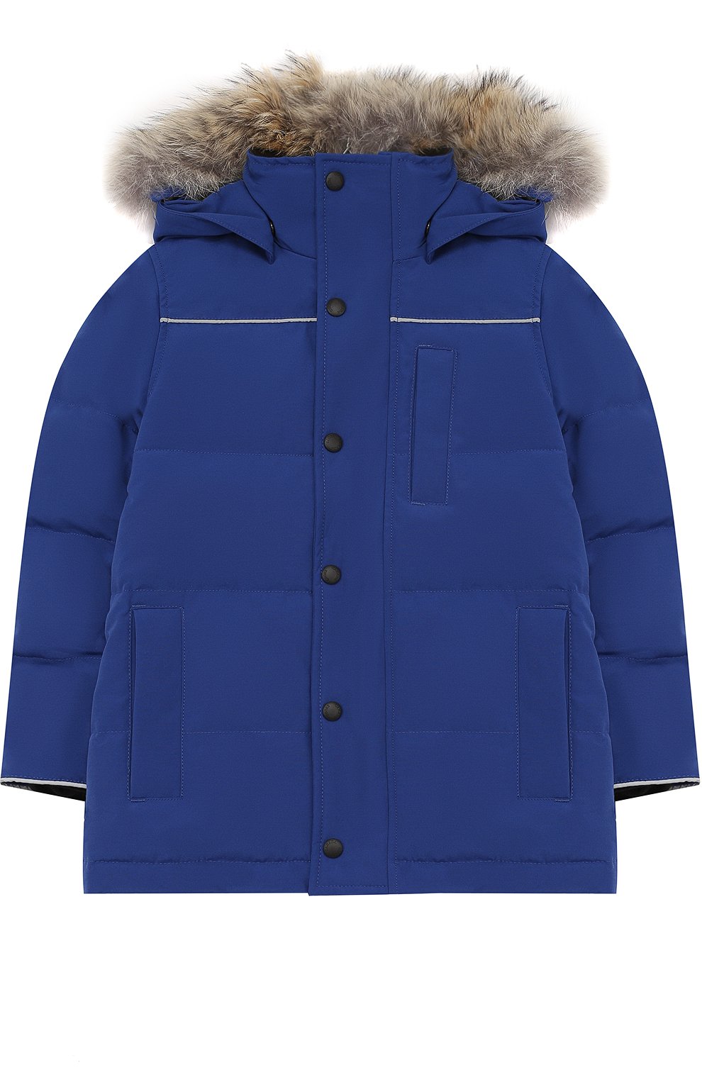 Пуховая куртка eakin с меховой отделкой на капюшоне CANADA GOOSE, арт. 4597Y, фото 1