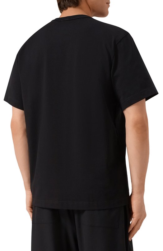 Хлопковая футболка Helmut Lang L09HM523 Чёрный  L09HM523 Фото 4
