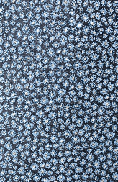 Шелковый галстук LANVIN синего цвета по цене 12600 руб., арт. 2230/TIE, фото 3 Шелковый галстук LANVIN, арт. 2230/TIE, фото 3