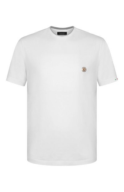 Мужская хлопковая футболка STEFANO RICCI, арт. MNH6105000/TE0001