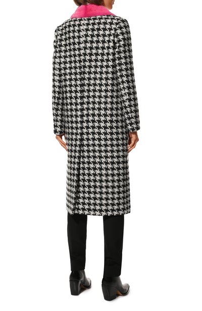 Пальто из шерсти и кашемира SEVEN LAB, арт. CMARF tw pepita, фото 4