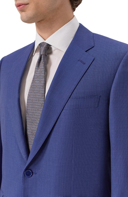 Шерстяной костюм Stefano Ricci S1SF432220/HB Синий  S1SF432220/HB Фото 6