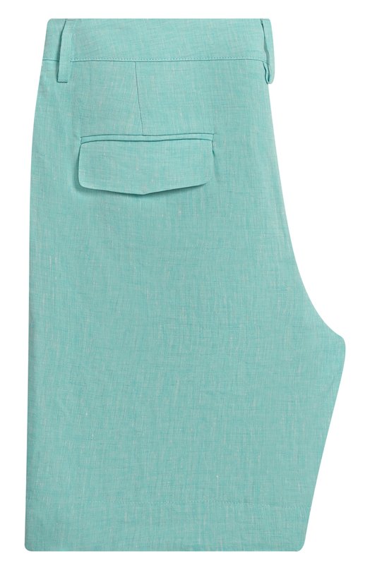 Льняные шорты malo Голубой, фото 2