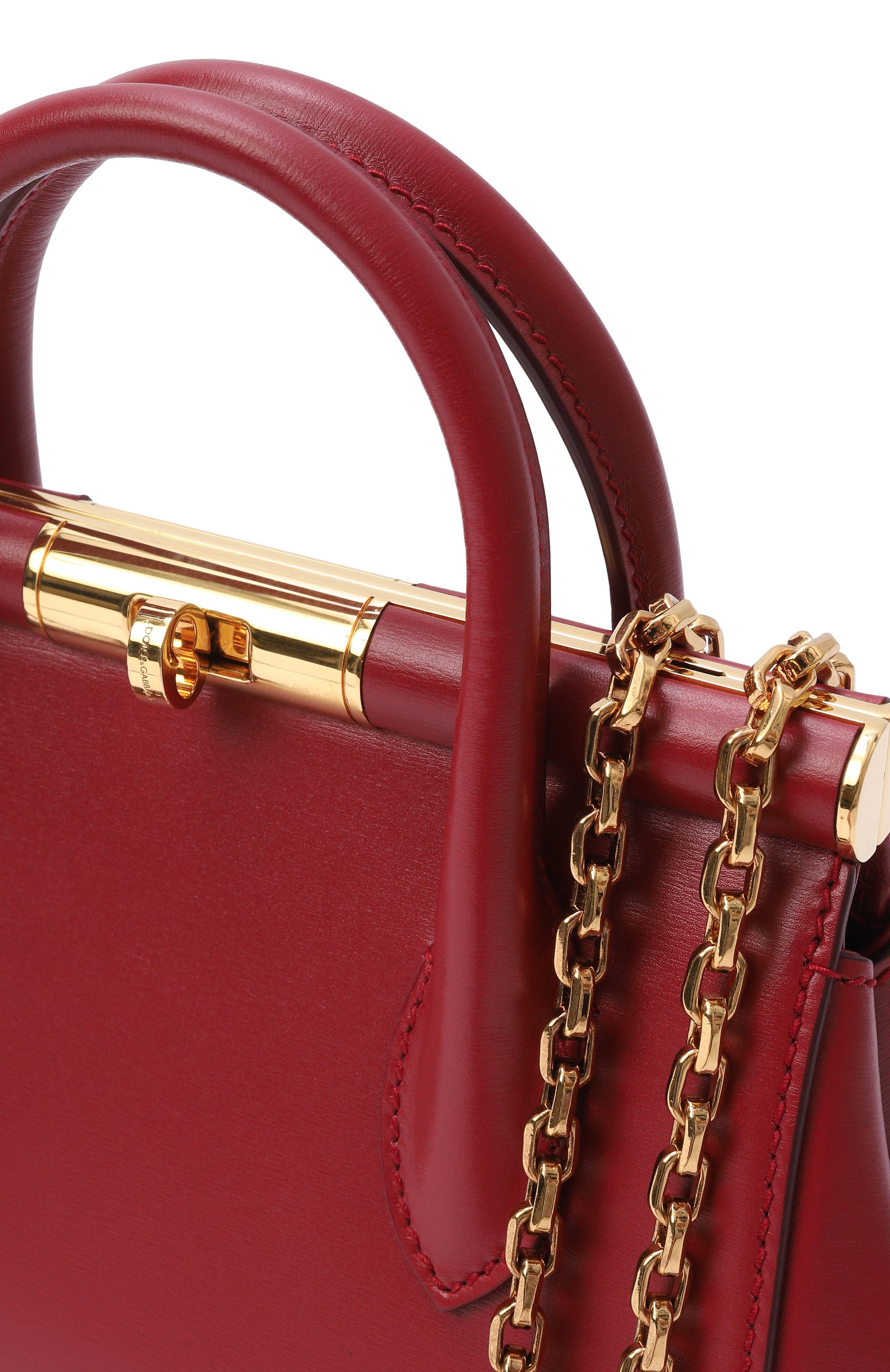 Сумка marlene small DOLCE & GABBANA красного цвета по цене 315000 руб., арт. BB7744/A3G19, фото 6 Сумка marlene small DOLCE & GABBANA, арт. BB7744/A3G19, фото 6