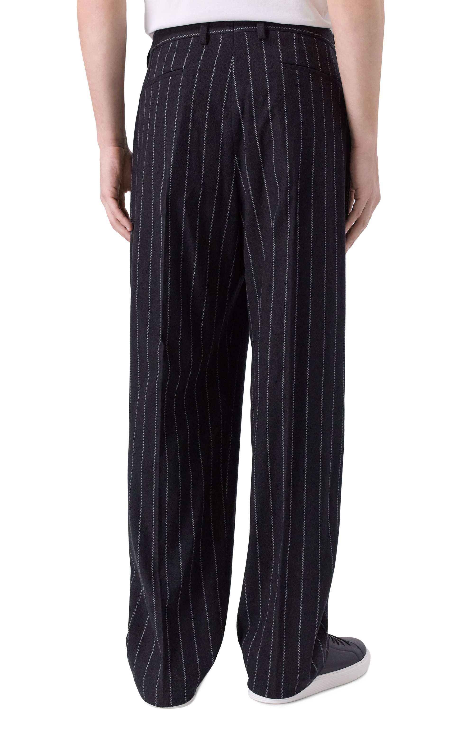 Шерстяные брюки DOLCE & GABBANA, арт. GP166T/FRMD4, фото 4