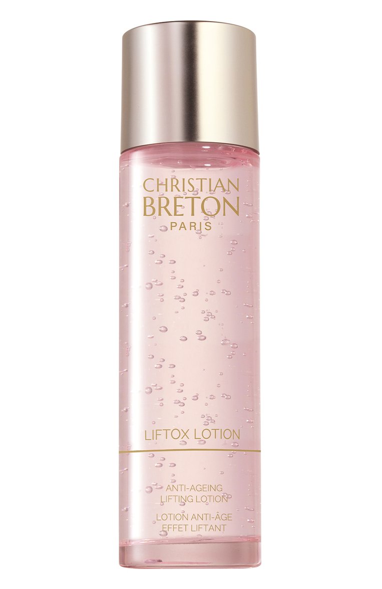 Антивозрастной лосьон с лифтинг эффектом liftox (120ml) CHRISTIAN BRETON бесцветного цвета, арт. 3556500014407 | Фото 1 (Региональные ограничения белый список (Axapta Mercury): Не проставлено; Косметика кросс-кт: Антивозрастной уход; Нос: Не проставлено; Назначение: Для лица; Стили: Кэжуэл; Тип продукта: Лосьоны)