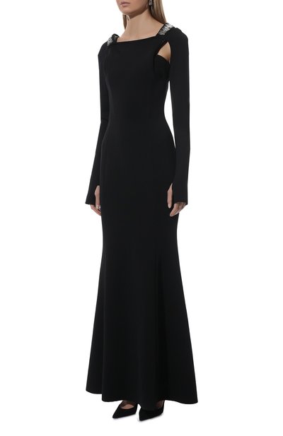 Платье из вискозы GIVENCHY, арт. BW21AH4ZBS, фото 3