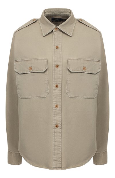 Женская хлопковая рубашка POLO RALPH LAUREN, арт. 211744735