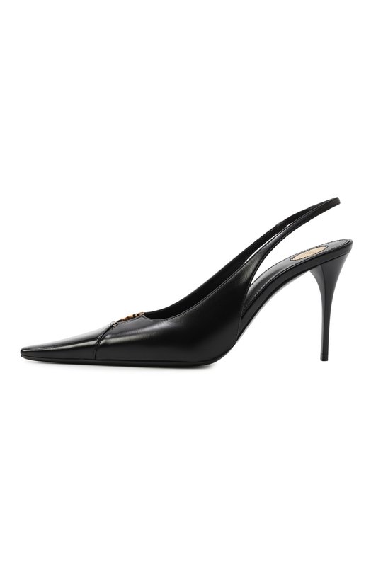 Кожаные туфли Babylone Breteuil 90 Saint Laurent 806685/AAESX Чёрный  806685/AAESX Фото 4