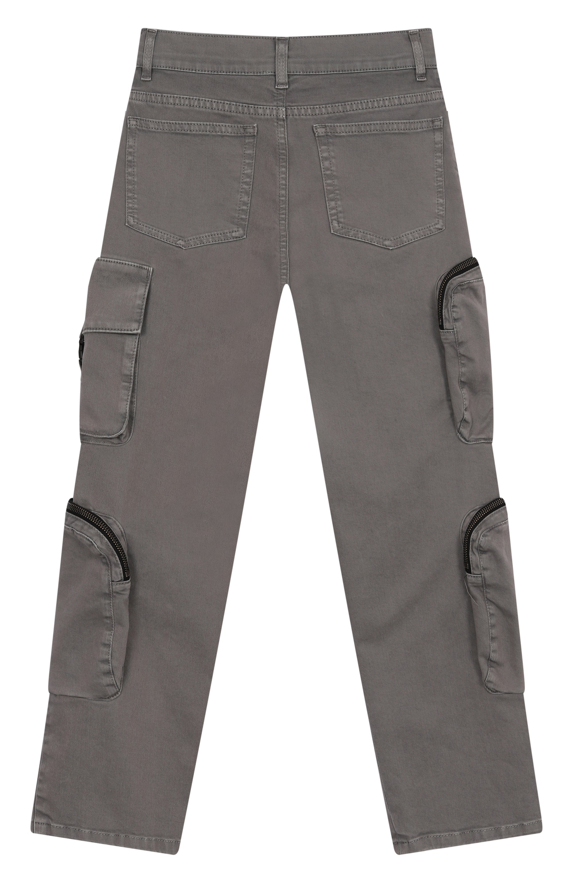 Хлопковые брюки DOLCE & GABBANA, арт. L42F68/LY076/8-12+, фото 2