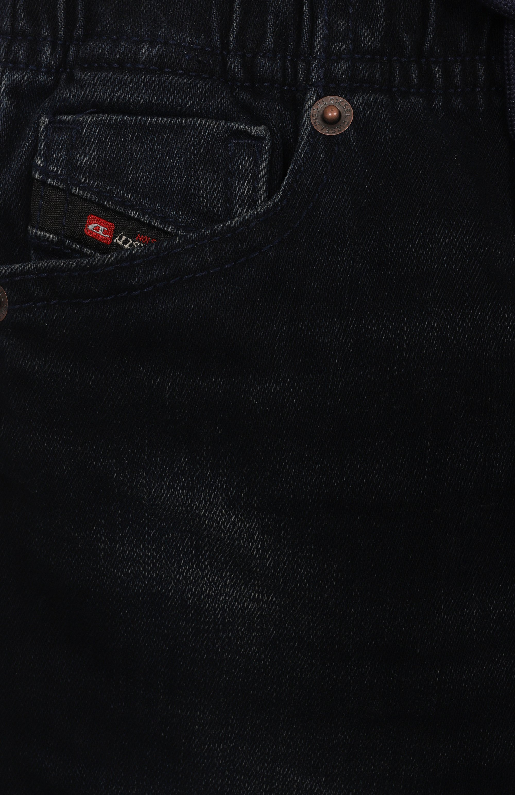 Хлопковые джинсы d-marcie-b DIESEL темно-синего цвета по цене 10900 руб., арт. K00239/KXBQM, фото 3 Хлопковые джинсы d-marcie-b DIESEL, арт. K00239/KXBQM, фото 3