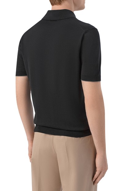 Хлопковое поло BRUNELLO CUCINELLI, арт. M29800195, фото 4