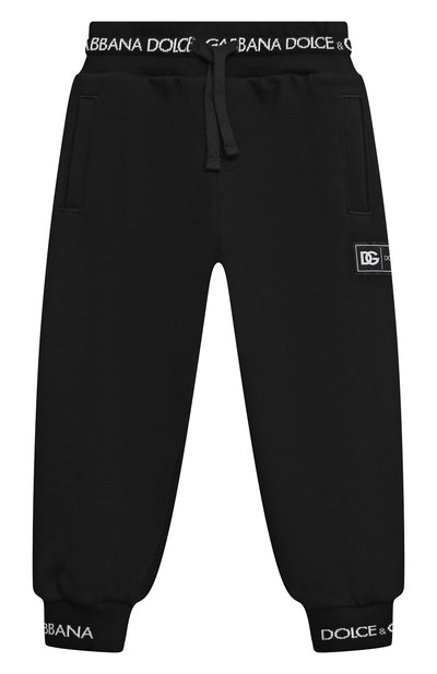 Хлопковые джоггеры DOLCE & GABBANA, арт. L4JPFE/G7M4G/8-14