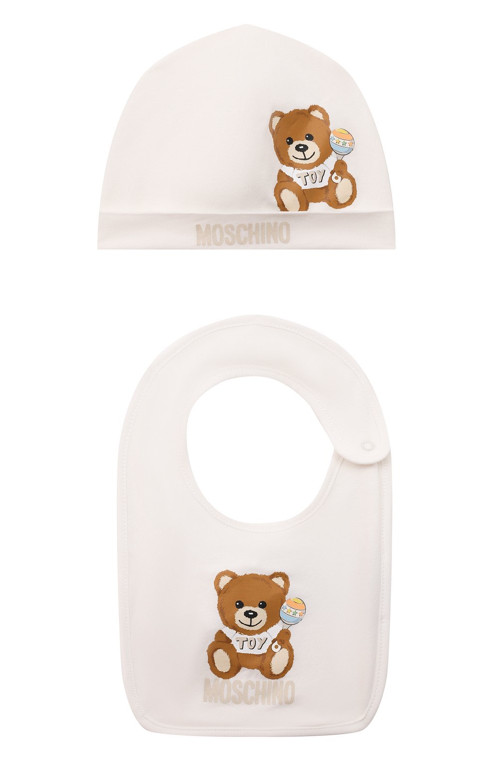 Комплект из шапки и нагрудника MOSCHINO, арт. MPY03E/LAA03, фото 1