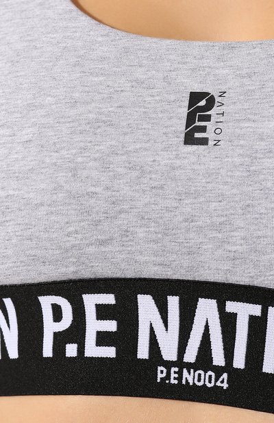 Топ P.E. NATION серого цвета по цене 9330 руб., арт. 19PE4C132-3, фото 5 Топ P.E. NATION, арт. 19PE4C132-3, фото 5