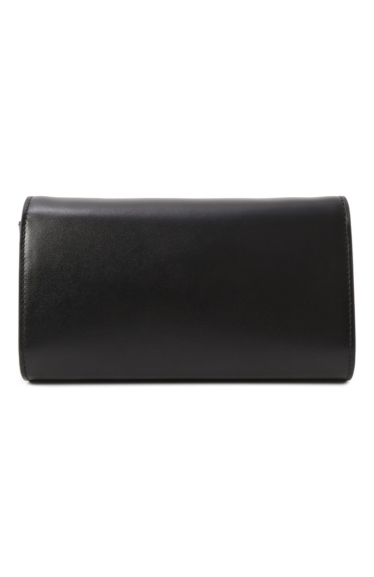 Женская сумка all-day JIL SANDER черного цвета, арт. J07ZH0012/P4840 | Фото 6 (Размер: mini; Материал: Натуральная кожа; Ремень/цепочка: На ремешке; Сумки-технические: Сумки через плечо; Автоматизация ТО: Проставлено; Автоматизация состава: Проставлено)