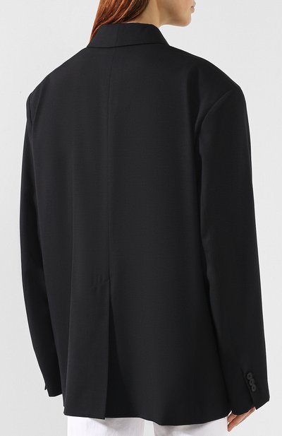 Шерстяной жакет MAISON MARGIELA серого цвета по цене 206000 руб., арт. S51BN0326/S49643, фото 4 Шерстяной жакет MAISON MARGIELA, арт. S51BN0326/S49643, фото 4