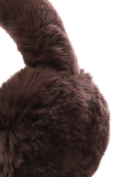 Меховые наушники из кролика YVES SALOMON, арт. 25WAA306XXREXX, фото 3