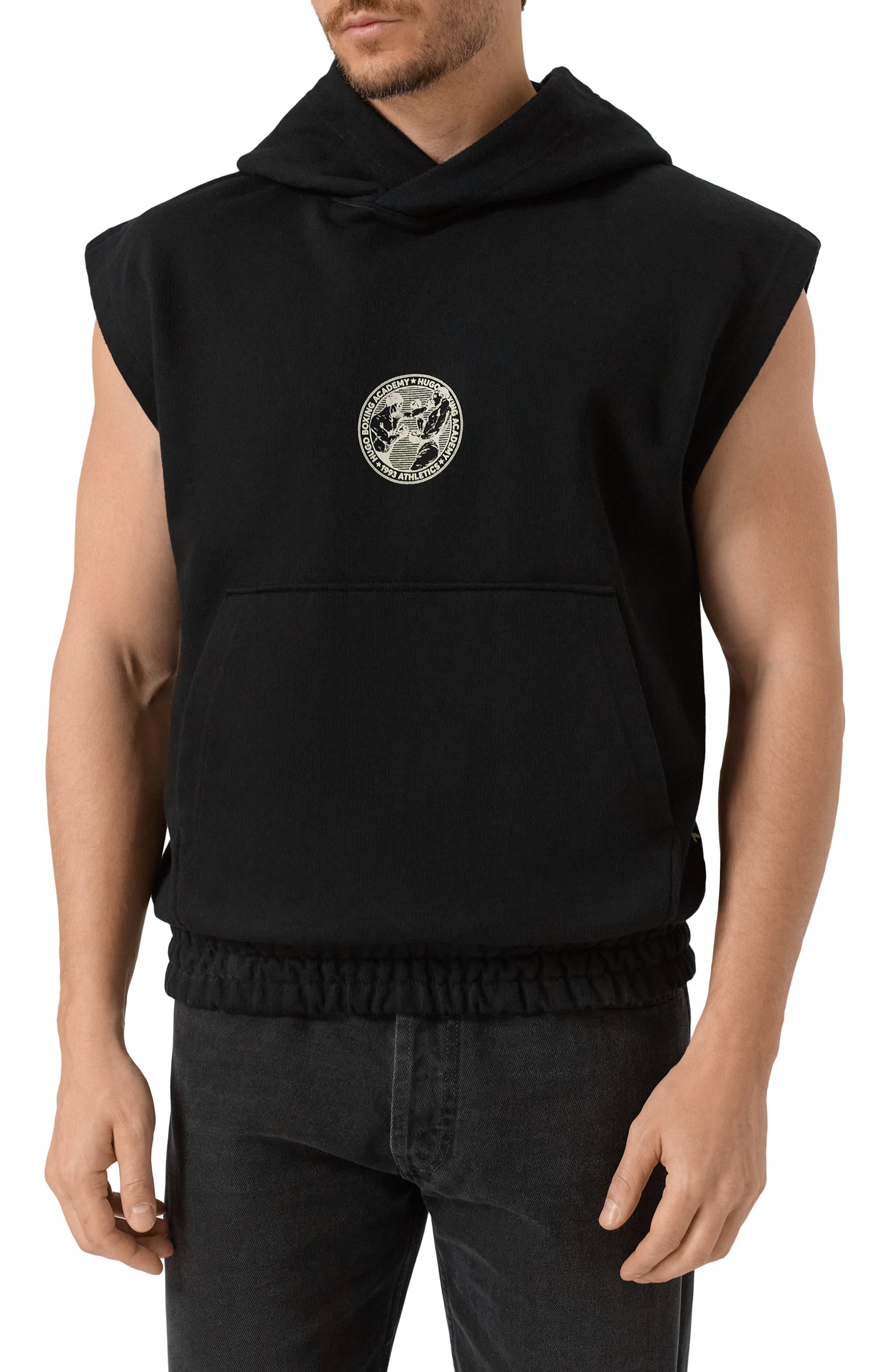 Хлопковое худи HUGO, арт. 50542433, фото 3