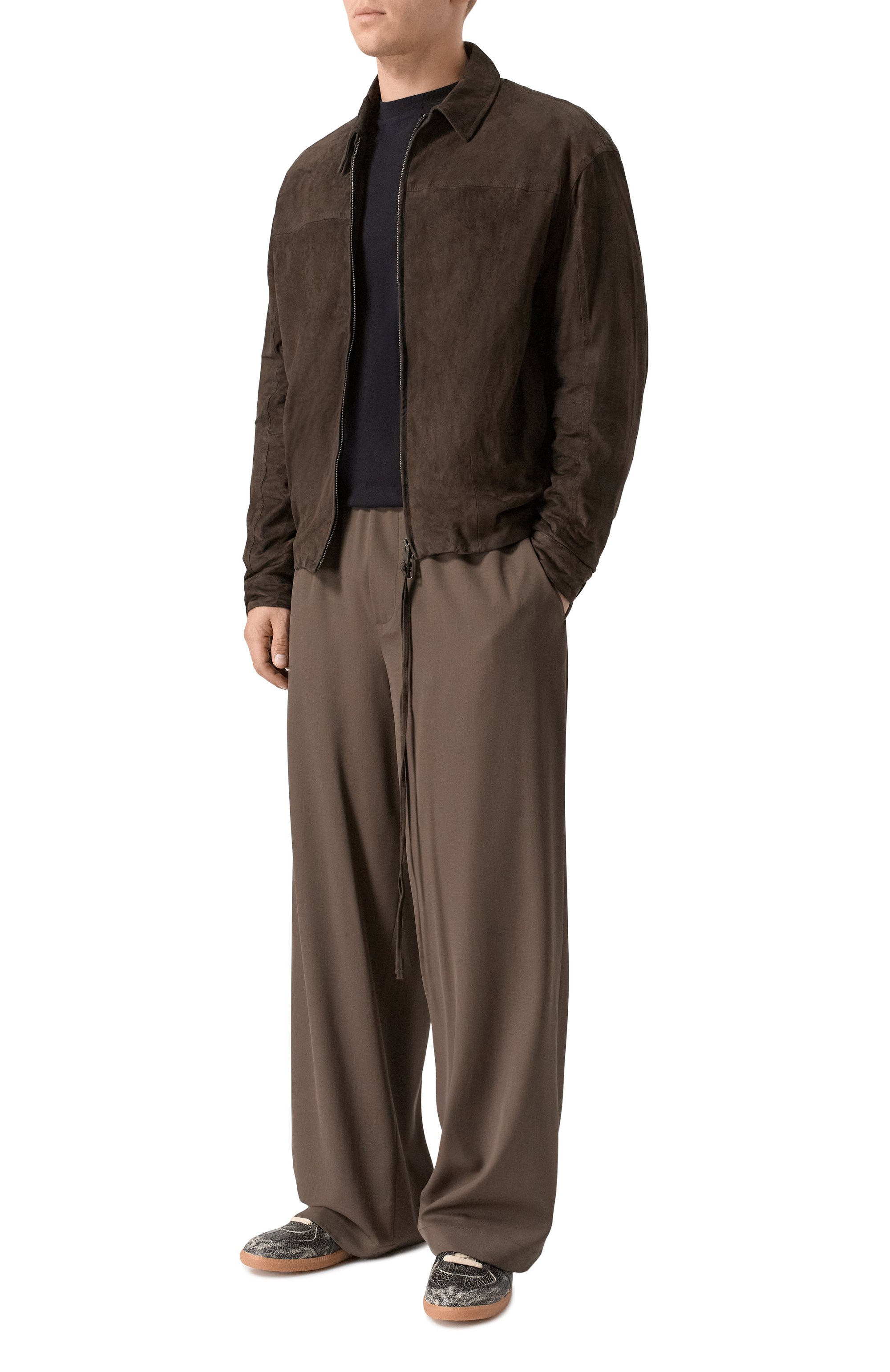 Замшевая куртка GIORGIO BRATO, арт. GU26S28005CMTM, фото 2