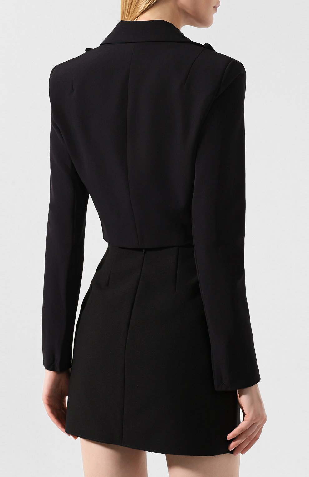 Жакет VERSACE JEANS COUTURE черного цвета по цене 38650 руб., арт. C2HUA502-UDP702/13930, фото 4 Жакет VERSACE JEANS COUTURE, арт. C2HUA502-UDP702/13930, фото 4