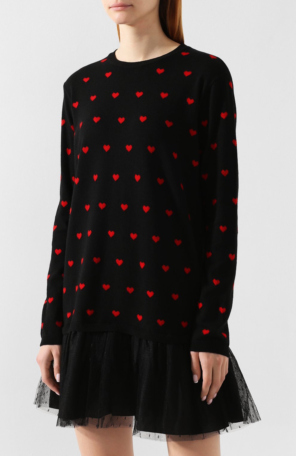 Платье REDVALENTINO черного цвета по цене 38900 руб., арт. SR3KDA57/4F5, фото 3 Платье REDVALENTINO, арт. SR3KDA57/4F5, фото 3