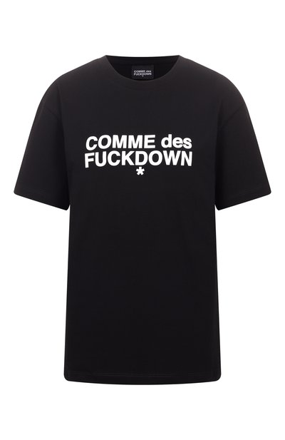 Женская хлопковая футболка COMME DES FUCKDOWN, арт. CFABW01356