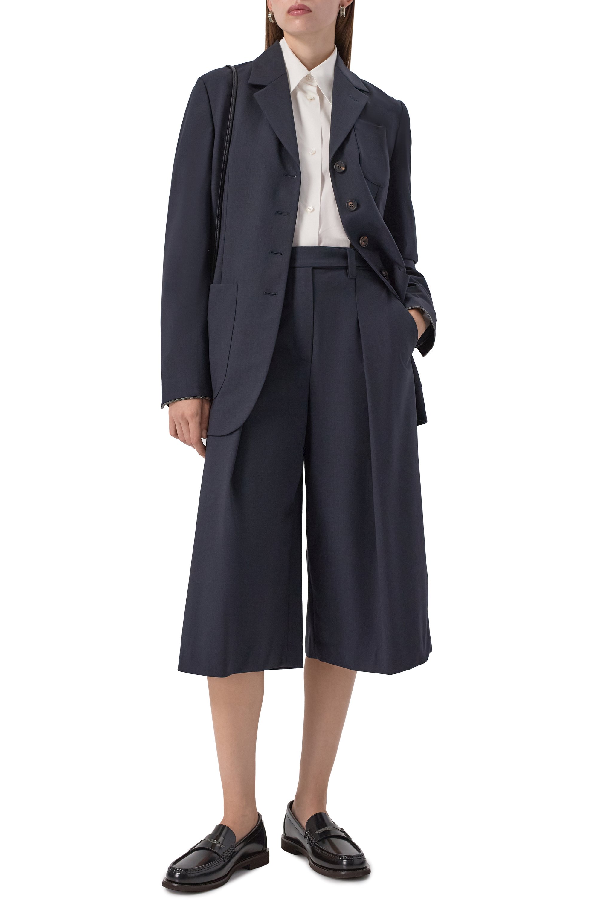 Шерстяные шорты BRUNELLO CUCINELLI, арт. MPW07P9004, фото 2