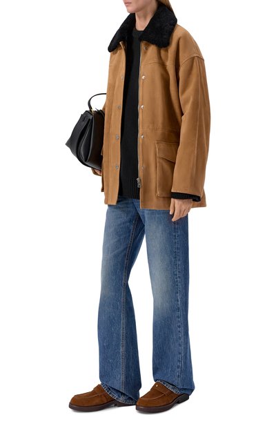 Замшевые пенни-лоферы BOSS, арт. 50557646, фото 3